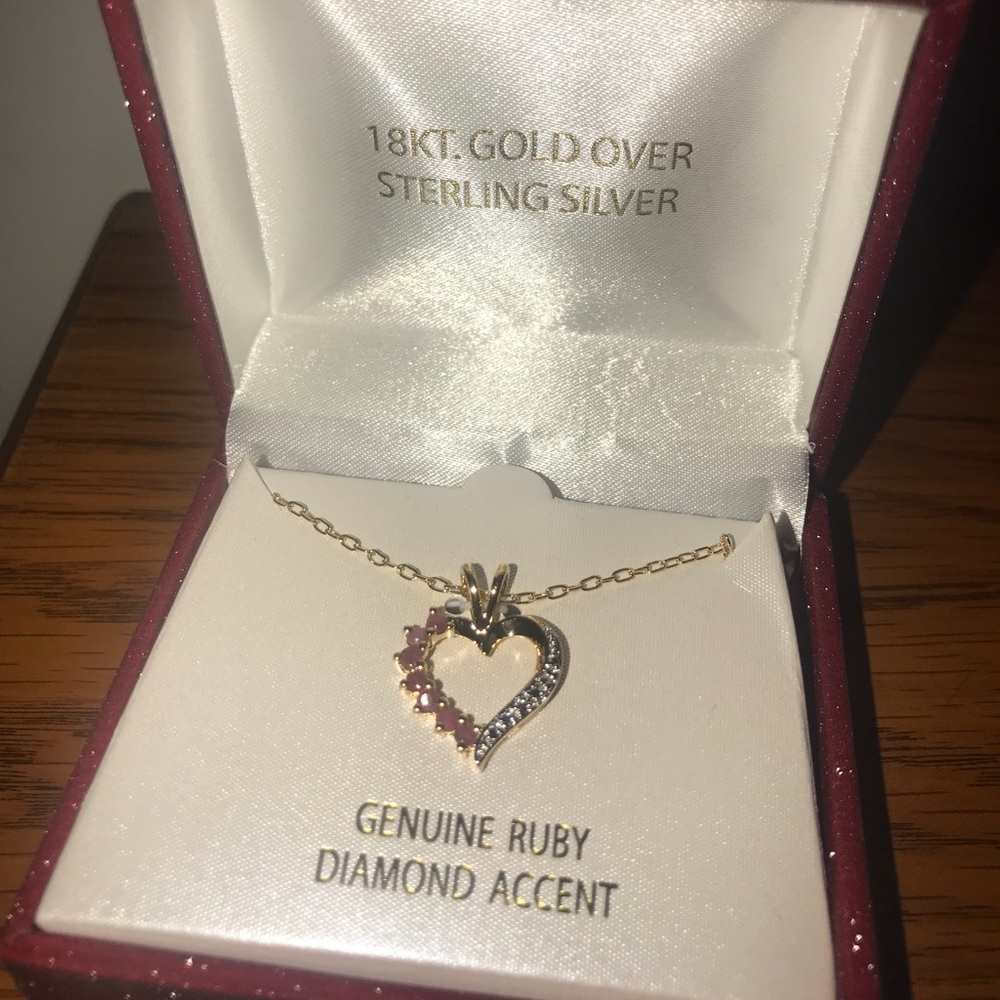 Ruby necklace